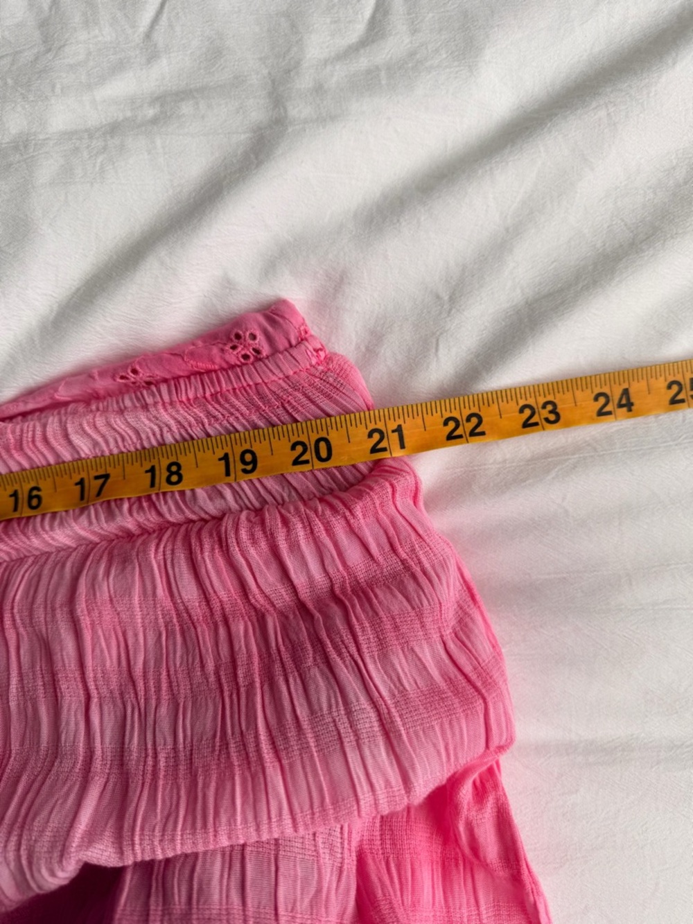 ASOS Pink Mini Dress with Smocked Waist - Picture 15 of 15